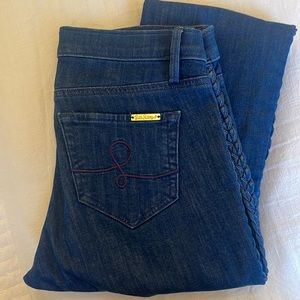 Lilly Pulitzer Braid Accent Denim Jeans